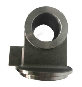 Quality inspection of CNC-machined hydraulic cylinder base using precision measuring tools